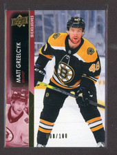 2021-22 Upper Deck Exclusives #16 Matt Grzelcyk 008/100