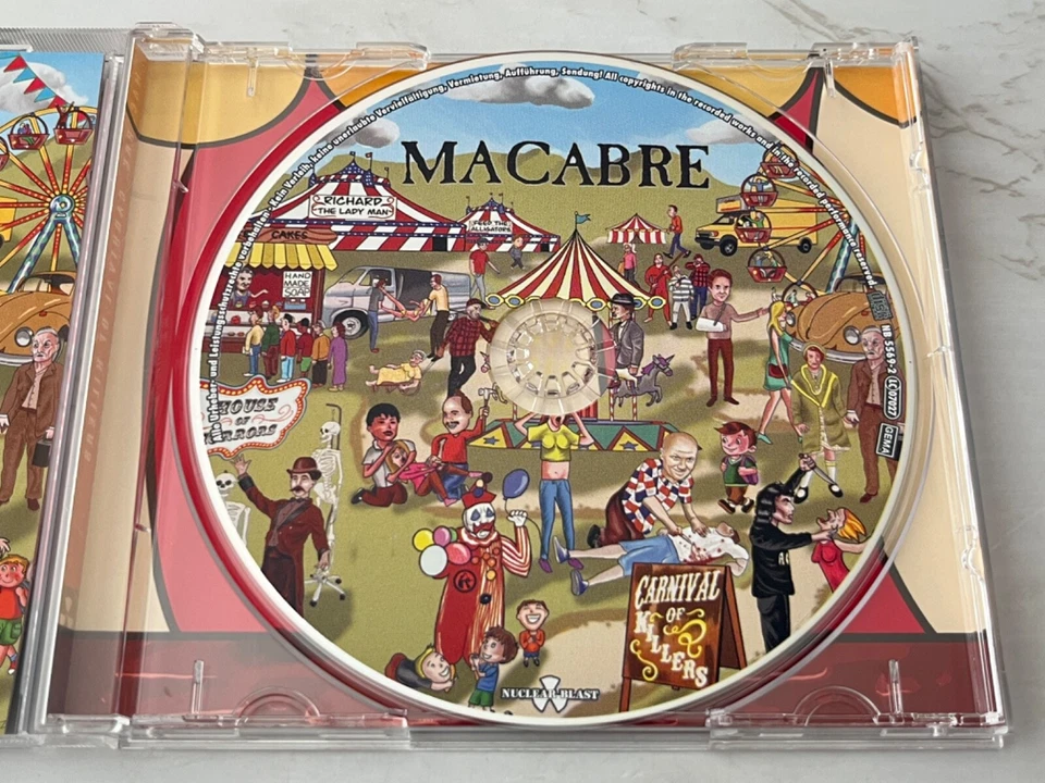 Macabre Carnival Of Killers CD ORIG EU IMPORT! 2020 Nuclear Blast NB 5569-2 RARE Foto 2 de 4