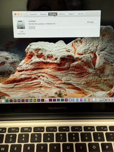 Apple Macbook Pro 13.3” 2.5GHz intel Core i5 16GB RAM 1TB HDD Turbo🔥 - Picture 6 of 15