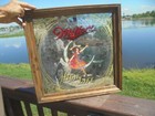 Vintage 1984 Miller High Life Mirrored Beer Bar Sign