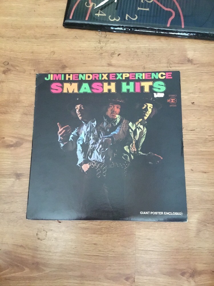 Jimi Hendrix Smash Hits Vinyl LP US Reprise MS 2025 1969 With