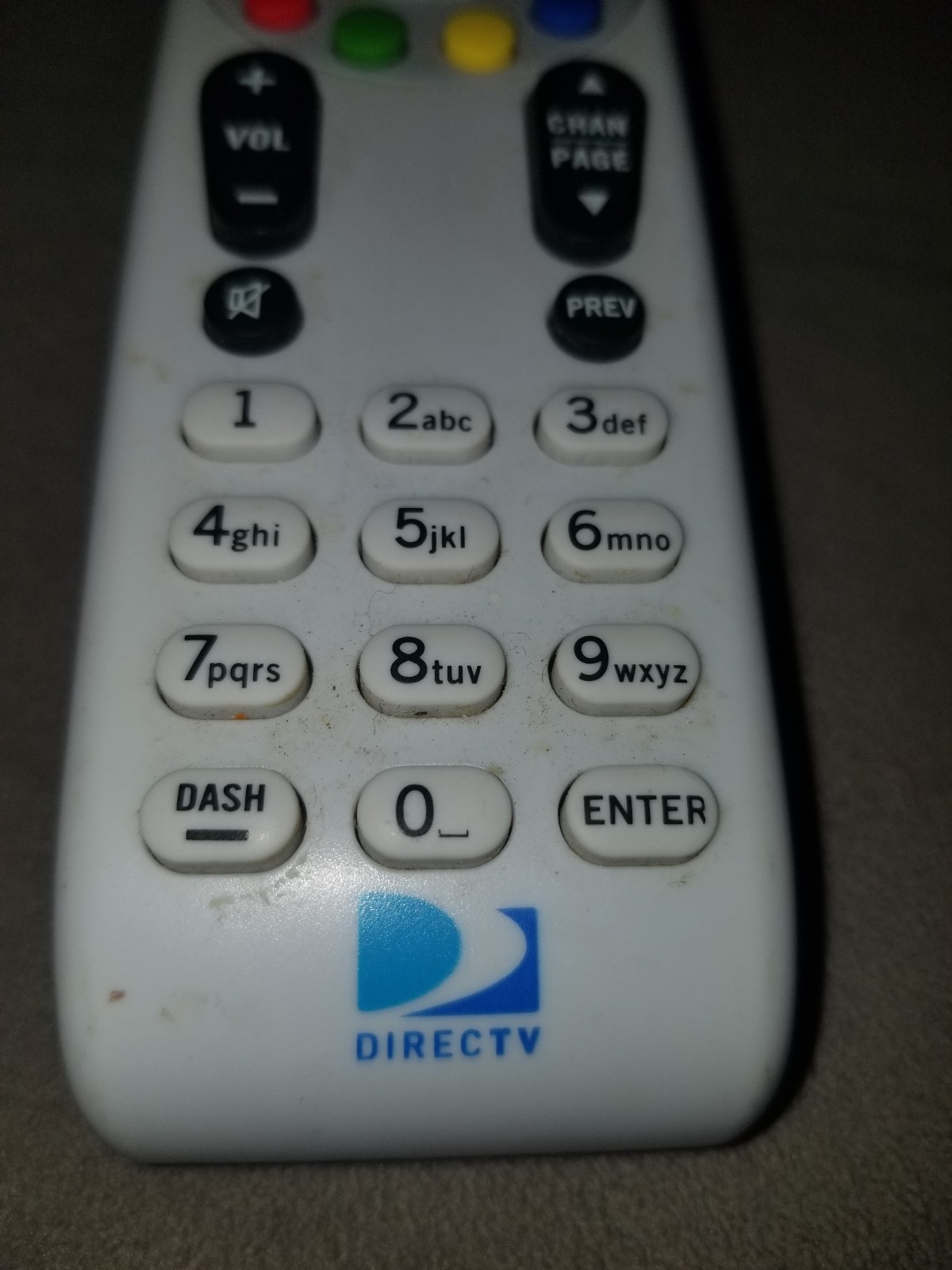 DIRECT TV REMOTE CONTROL MODEL # RC6 RC1984705/00B. 1 Remote Only ...