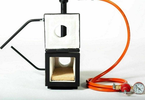 DFPROF1+2D GAS PROPANE FORGE Furnace Burner Knife Making Blacksmith Farrier - Picture 12 of 12