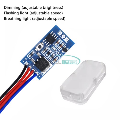 DC3-24V PWM LED Control Module with Dimming Breathing Flashing For LED Lights - Picture 3 of 26