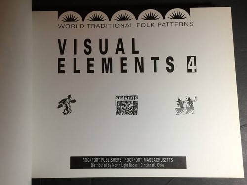 Visual Elements 4 : World Traditional Folk Patterns (1988, Paperback) - Picture 4 of 5