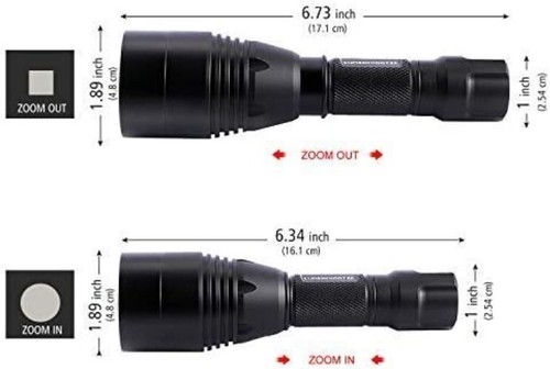 Zoomable 850nm Infrared Flashlight for Night Vision – Ultimate Hunting Light - Picture 5 of 7