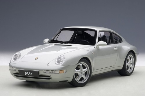 1995 PORSCHE 911 (993) CARRERA SILVER COUPE 1:18 AUTOART #78131 LAST 1 IN STOCK - Picture 9 of 16