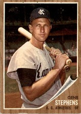 1962 Topps 38 Gene Stephens VG-EX #D335993