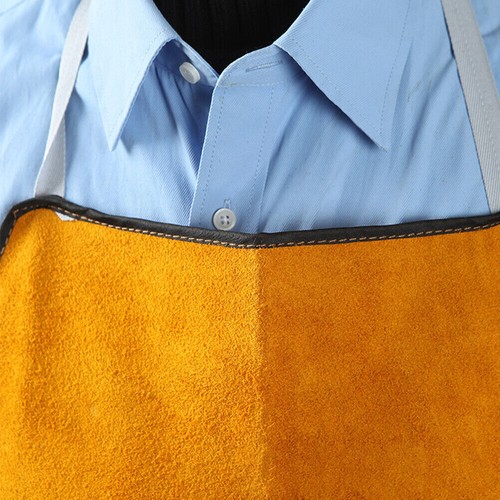 Leather Welder Apron Heavy Duty Flame Retardant Welding Work Protective Apron US - Picture 9 of 16