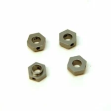 Traxxas TRX-4 TRX4 Gunmetal Aluminum Hex wheel Adapters (4pcs) SPTST8269GM