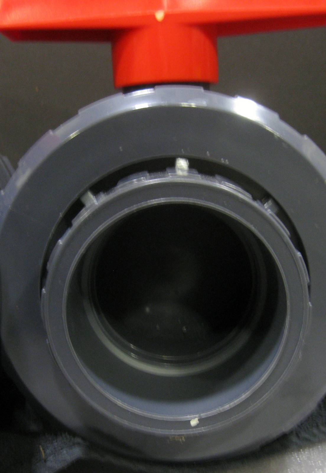 New Sch 80 PVC 3 Inch True Union Ball Valve Socket Connect New Sch 80