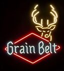 20"x16" Grain Belt Deer Flex Led Neon Sign Light Lamp Bar Club Shop Window Room