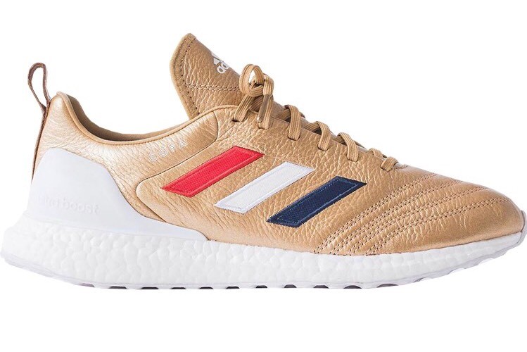 KITH X ADIDAS SOCCER COPA MUNDIAL 18 ULTRABOOST GOLD SIZE 8 KITH X ADIDAS SOCCER COPA MUNDIAL 18 ULTRABOOST GOLD SIZE 8