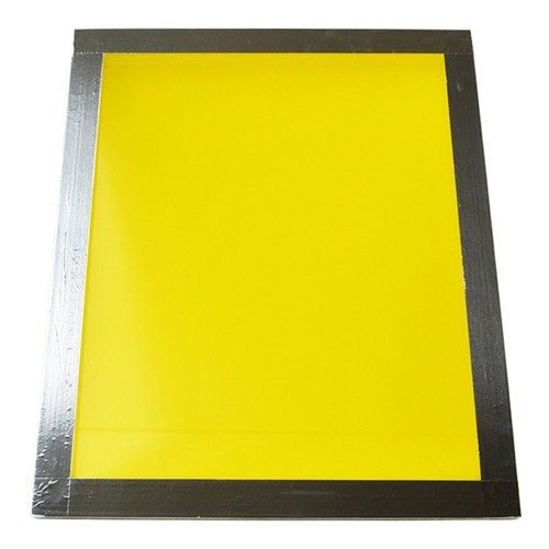 6PC Screen Printing Frame 12"x16" 200 Mesh Aluminum Yellow Pre-Stretched DIY Set - Picture 2 of 8