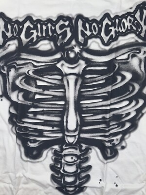 【新品】24FW Hellstar Skeleton L/S ヘルスターロンT Hellstar Sports No Guts No Glory Tee Red | Restock AR