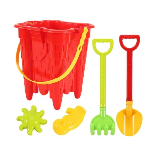 Colorful Kids Sand and Water Play Set of 5 Children Outdoor Activity Sand Toy - Picture 5 of 11