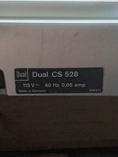 Vintage Dual CS 528 Turntable parts:Gear,brackets,levers, buttons etc