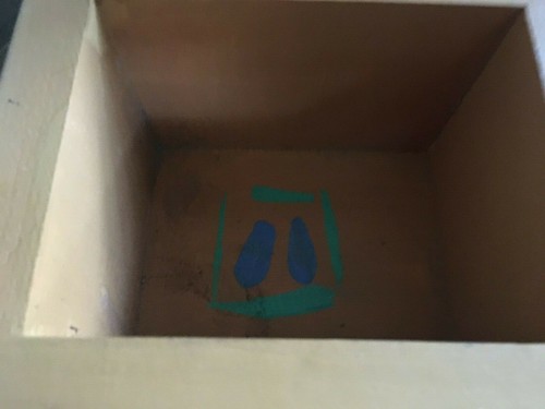 HAND PAINTED WOODEN BOX SIGNED K. HENRY SANTA FE, NEW MEXICO - Picture 4 of 6