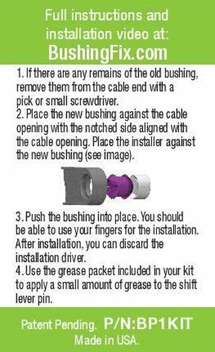 Se adapta al kit de bujes de cable de cambio Nissan Maxima - Imagen 7 de 7