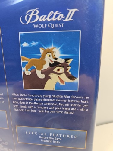 Balto / Balto II: Wolf Quest (DVD, 2002) NEW, SEALED, Kevin Bacon, Phil Collins - Picture 4 of 6