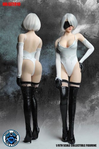 SUPER DUCK 1/6 SET019 NieR:Automata 2b YoRHa No 2 Action Figure 12" Model Toys - Picture 3 of 15