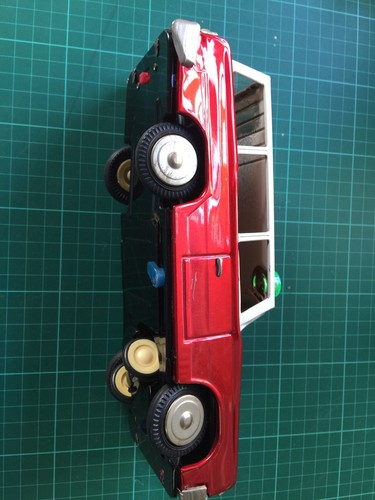Vintage Weißblech China batteriebetriebenes Spielzeug Auto ME 752 - Bild 6 von 12