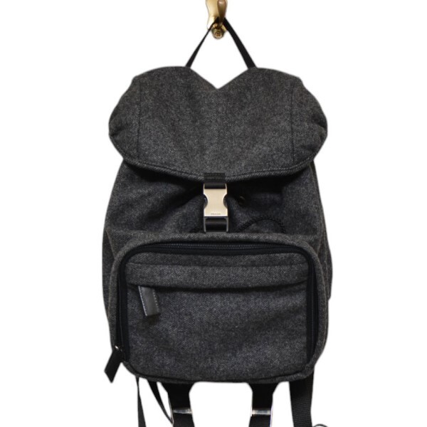 Used Prada Wool Mini Backpack Bag V203 Gray 150125 | eBay Used Prada Wool Mini Backpack Bag V203 Gray 150125 | eBay