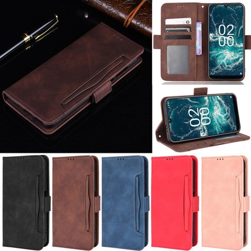 Flip Leather Card Wallet Cover Case For Nokia G300 G20 G10 G100 X20 XR20 G50 5G - Afbeelding 1 van 69