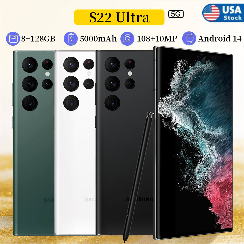 NEW SAMSUNG GALAXY S22 ULTRA 5G 512GB/256GB/128GB FACTORY