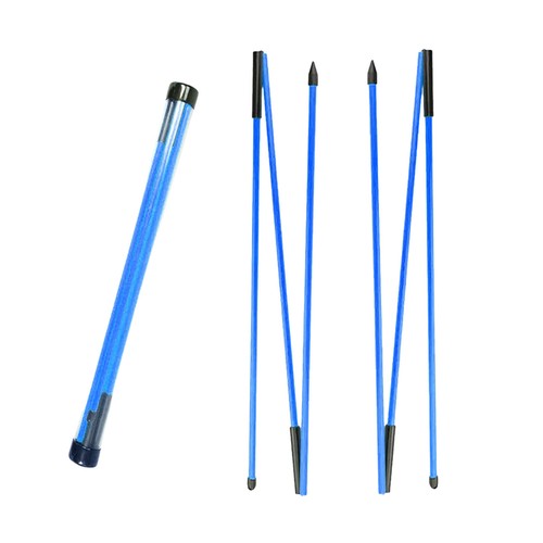 Golf Alignment Sticks Golf Training Equipment 2X Collapsible Golf Practice Rods - Picture 5 of 14