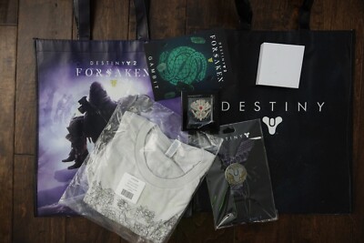 NEW PAX WEST 2019 DESTINY 2 CRUCIBLE PIN limited edition + Bags/T-shirt/Lanyard