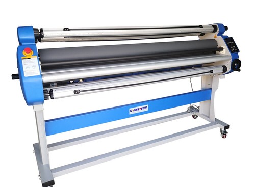 1630mm 64" Auto Hot Cold Laminator Heat-Assist Roll Laminating+Slitting+BONUS - Picture 3 of 5