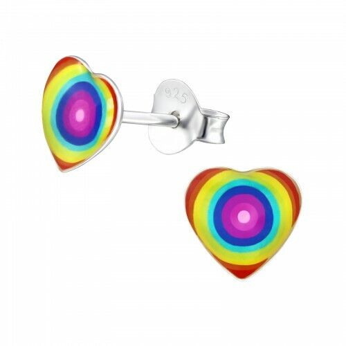 925 Sterling Silver Studs Earrings Girls Women Children Kids - Picture 79 of 257