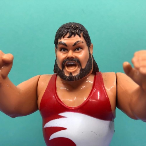 Vintage Hasbro WWF Wrestlers Wrestling Typhoon Toy Action Figure 1990s - Picture 2 of 5