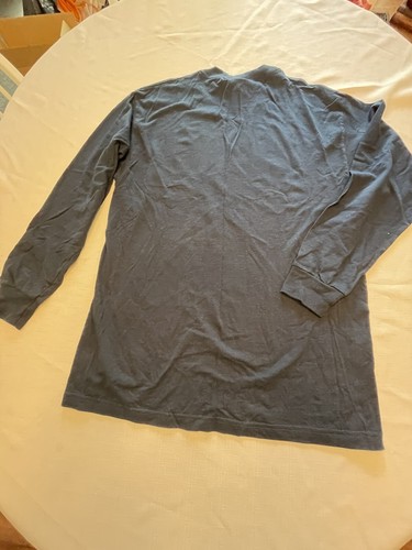 Converse Athletic Navy Blue Men’s Long Sleeves T Shirt Size L - Picture 11 of 11