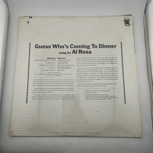 Al Rosa Guess Whos Coming To Dinner - Vinyl Lp - Sealed - 1968 - Latin *Buy2Get1 - Imagen 2 de 10