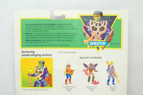 MOTU, Battle Blade Skeletor, Masters of the Universe, New Adventures Of He-Man - Picture 8 of 12