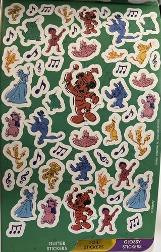 Disney 100 Anniversary Stickerbuch & Farbstift, 4 Blatt über 150 Sticker LIMITIERT - Bild 4 von 7