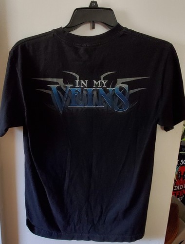 WWE Venom Skeleton In My Veins Promotional Shirt Halloween Wrestling As-Is - Picture 4 of 6