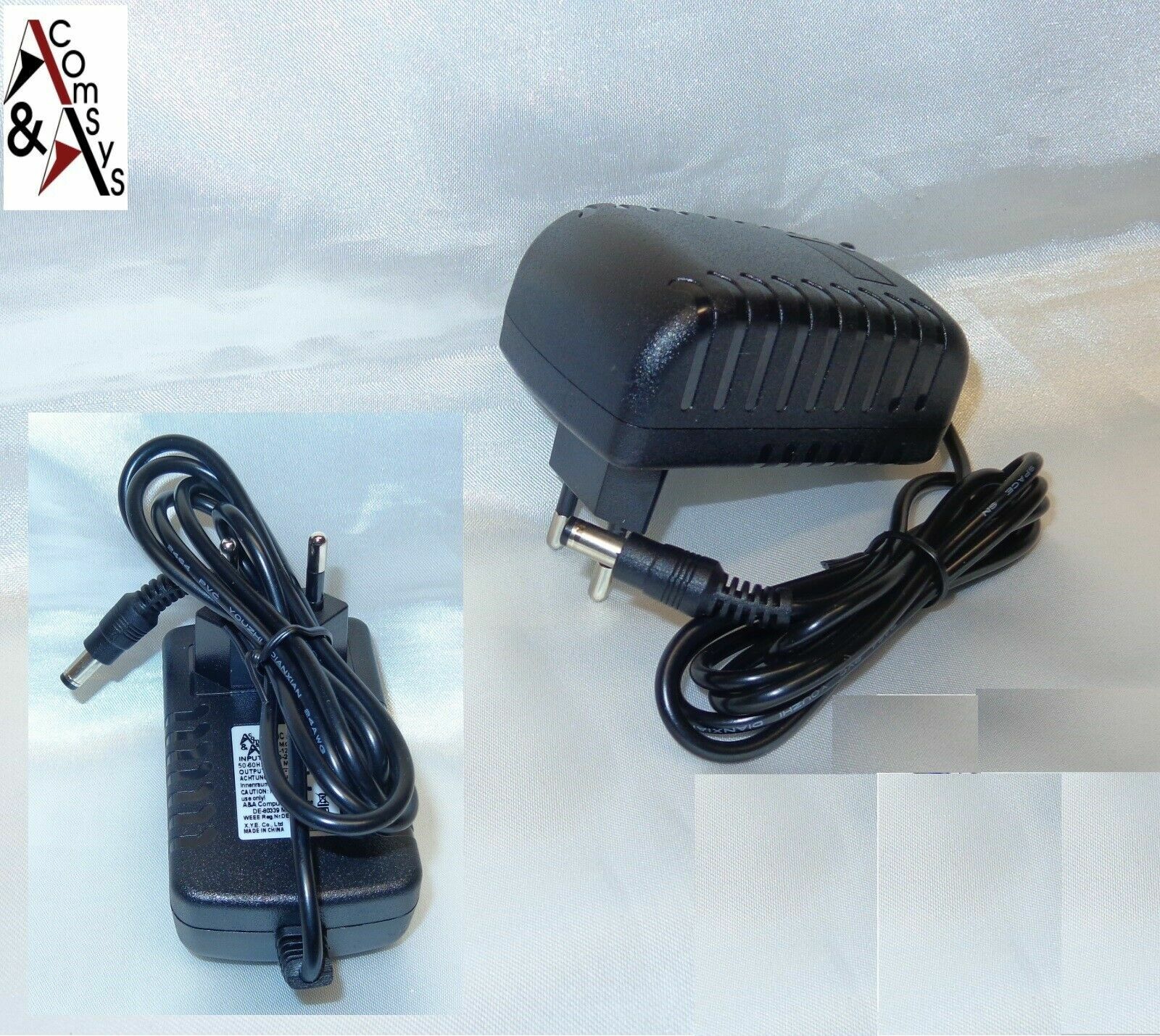 Netzteil 5,5mm Hohlstecker alle Modelle 5V 6V 9V 10V 12V 15V 17V 18V ...