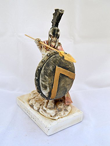 Leonidas spartanischer König Krieger Held Skulptur Statue - Schlacht der Thermopylen 300 - Bild 2 von 5