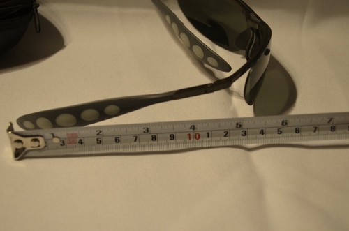REEBOK DMX SUNGLASSES - made in Austria - DARK GREEN GLASS,GREY FRAME - Picture 6 of 8