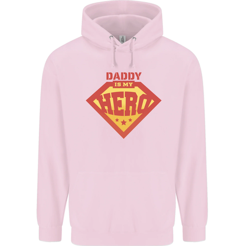 Daddy My Hero Funny Fathers Day Superhero Childrens Kids Hoodie - Picture 39 of 88