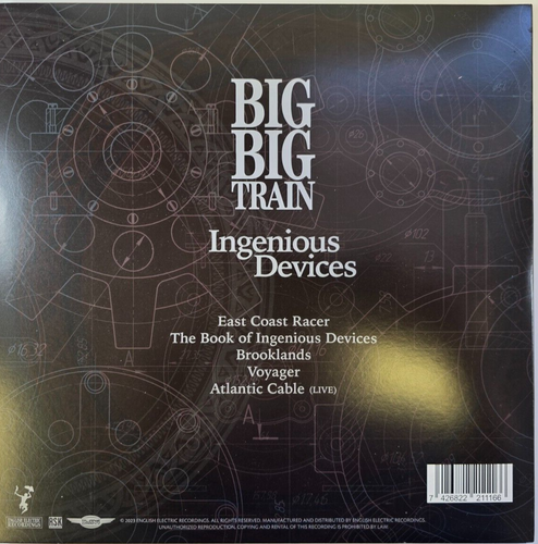 Big Big Train Ingenious Devices LP Album vinyl record limited 2 x blue 2023 prog - Picture 2 of 13