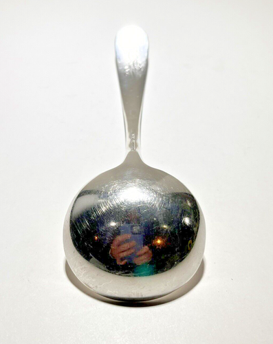 S.Kirk & Son Sterling silver Gravy Ladle 7" Long 71 Gr. Repoussé W/Monogram - Picture 8 of 11