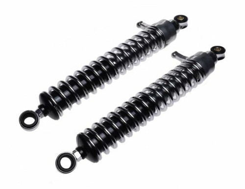 Federbeine Stoßdämpfer verstellbar 375 Verchromt MZ ETZ TS ES 125 150 250 251 - Picture 1 of 2