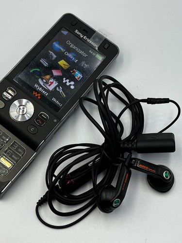 SONY ERICSSON W910i Shinobu phone mobile walkman box USED FULL SET - Picture 19 of 24