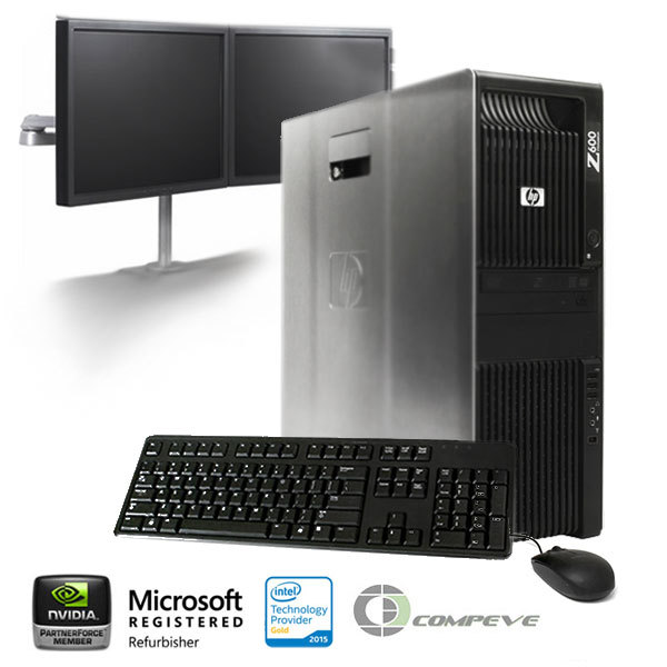 HP Z600 Workstation VA804UT Intel E5645 2.40GHz/ 4GB RAM