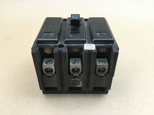 Westinghouse HQNPA3060 Circuit Breaker 60 Amp 3 Pole 240 VAC - Picture 2 of 5