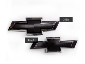 Genuine Oem Grille Trunk Bowtie Emblem Badge Black Color For 17 2019